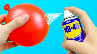 30 полезных трюков и идей с WD40