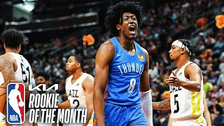 Jalen Williams Wins Kia NBA Western Conference Rookie Of The Month! 🔥