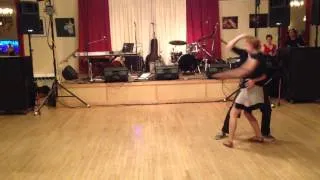 Contemporary Blues Dance Routine-- Joe DeMers & Julie Brown