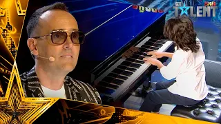 The child who was learned to PLAY THE PIANO alone | Auditions 6 | Spain's Got Talent 2021