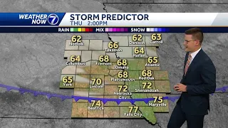 Cold front bringing changes heading into the weekend