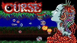 Curse (MD · Sega Mega Drive) original video game | full game session 🧠🚀🎮