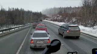 ТРАССА ПЕРМЬ - ЕКАТЕРИНБУРГ. ПРИЕХАЛ НА ВЫГРУЗКУ.