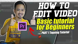 Basic Video Editing in ADOBE PREMIERE | STEP BY STEP Tutorial for Beginners - Tagalog  | In 30 mins