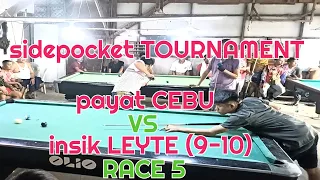 payat CEBU 🆚insik LEYTE (9-10) 🎱10balls 🎱 November 15,2022🎱 sidepocket tagum city 💪