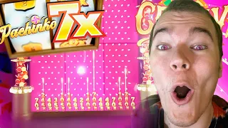 7X TOP SLOT PACHINKO WIN GOES NUTS! Crazy Time!