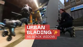 Black Widow City Sessions - Urban Downhill Rollerblading