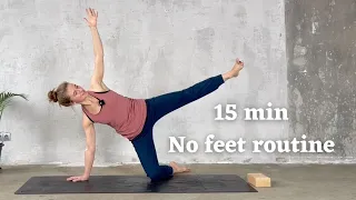 15 min Ankle & Foot Free Routine | Yoga for climbers who have sprained their ankle