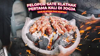 PELOPOR SATE KLATAK TERMURAH DI JOGJA!! SATE KAMBING PAK MUSTAM, KULINER LEGENDARIS JOGJA 1986