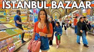 Exploring Istanbul Eminönü Bazaar: A Comprehensive Guide to Turkey's Historic Shopping Haven in 4k