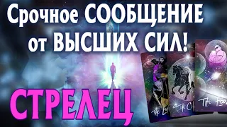 СТРЕЛЕЦ 🧚‍♂️🧚‍♂️🧚‍♂️ СРОЧНОЕ СООБЩЕНИЕ ВЫСШИХ СИЛ для ВАС Таро Расклад гадание онлайн