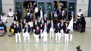 S.Korea holds ceremony to welcome athletes home