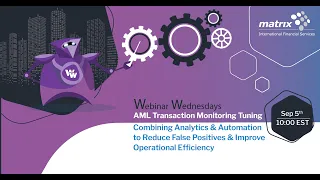 AML Transaction Monitoring Tuning Webinar