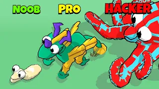 🤢 NOOB 😎 PRO 😈 HACKER | Eat to Evolve (Update) #5 | iOS - Android APK