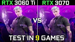 RTX 3060 Ti vs RTX 3070 | Test In 9 Games | 1080p - 1440p