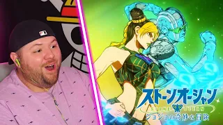 Freaking Beautiful! JoJo's Bizarre Adventure Part 6 Stone Ocean Opening REACTION