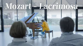 Mozart - Lacrimosa. Classical piano music. One Shot: Live Performance.