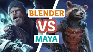 Blender или Maya? Что выбрать?