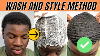 Wash & Style Method | 360 Waves Tutorial/WalkThrough