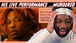 WHAT A MAGICAL PERFORMANCE | d4vd - My House is Not A Home (Live Performance) | Vevo | (REACTION!!!)
