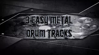 3 Easy Metal Drum Tracks | Preset 2.0 (HQ,HD)