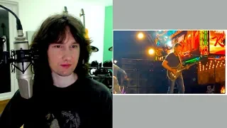 British guitarist reaction to Van Halen's live martial arts encounter!