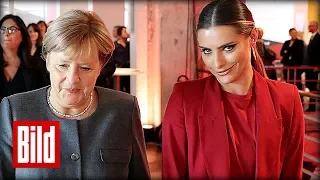 Sophia Thomalla macht Wahlkampf für Angela Merkel und die CDU