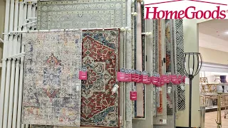 HOMEGOODS HOME DECOR RUGS FURNITURE SHOP WITH ME WALKTHROUGH 2020