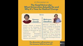 The Good University: What Universities Actually Do and Why It’s Time for Radical Change