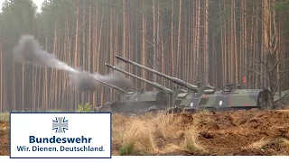 Panzerhaubitze 2000 der Bundeswehr bei Flaming Thunder