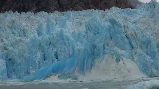 Sawyer Glacier Calving