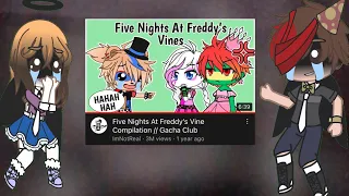 Afton Family React To Fnaf As Vines | GachaClub