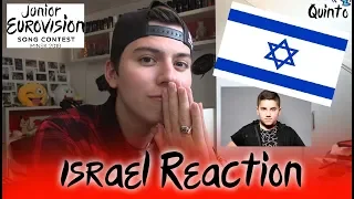 Junior Eurovision 2018 - ISRAEL - Quinto Reaction & Review