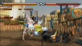 Tekken 5 Roger and The 10 Frame Touch of DEATH(100%) !!