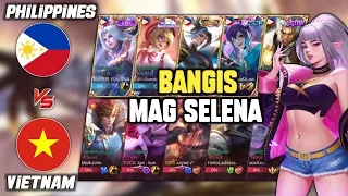 Napaka BANGIS ni SELENA Di Makagalaw ang Kalaban - National Arena Contest - MLBB