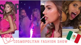 Cosmopolitan Fashion show // Kara Del Toro VLOG