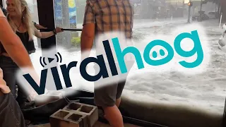 Flash Flood in Downtown Helena || ViralHog