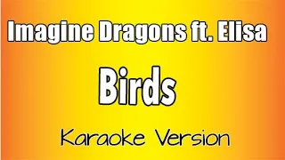 Imagine Dragons -  Birds ( Karaoke Version)  ft  Elisa