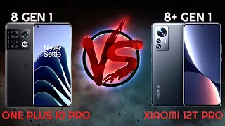 🔥Битва Топов!Xiaomi 12T Pro VS OnePlus 10 Pro #xiaomi12tpro #oneplus10pro