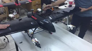 Tilt-rotor Quad VTOL Transition Test