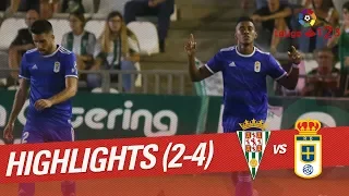 Highlights Cordoba CF vs Real Oviedo (2-4)