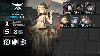 [Arknights] CC#11 Fake Wave Day 10 Sal Viento Karst Risk 8 6 OP AFK clear