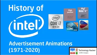 History of Intel Advertisement Animations (1971-2020)