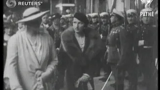 Balkan monarchs meet . Kings of Bulgaria and Yugoslavia become allies. Twenty years' bitte...(1934)