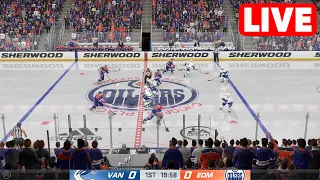 NHL LIVE🔴 Vancouver Canucks vs Edmonton Oilers | Game 6 - 18th May 2024 | NHL Full Match - NHL 24
