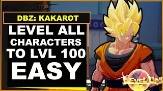 Dragon Ball Z Kakarot - How to Level Up Fast