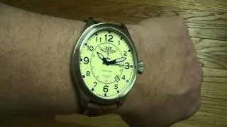 Moscow Classic Cream Dial Aeronavigator Russian Wrist Shot