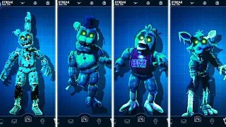 FNAF AR Frost Phantom + Springtrap Animatronics Workshop Animations