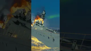 Bismarck vs Hood Epic Battle!