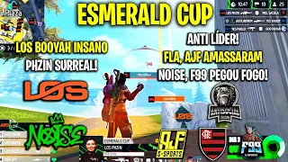 ESMERALD CUP - LOS PHZIN SURREAL BOOYAH INSANO! ANTI LÍDER! FLA E AJF QUEBROU! NOISE F99 INSANO!